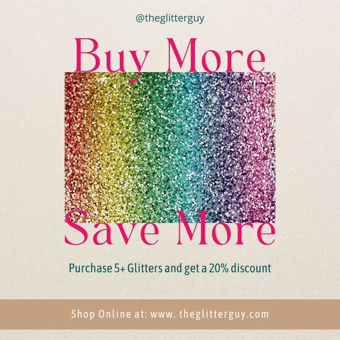 Glitter 20% OFF BYOB