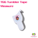 Tumbler Tape Measure | Accessory from The Glitter Guy