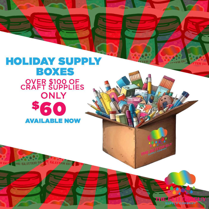 Ultimate Holiday Crafter Box | Mystery Box from The Glitter Guy