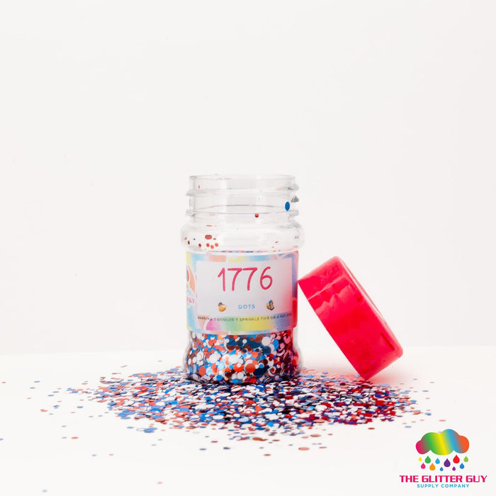 1776 | Glitter Shape from The Glitter Guy