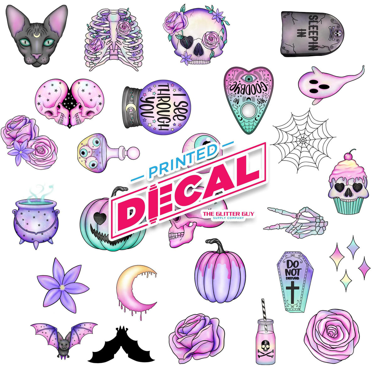 Creepy Pastel Goth Valentines day Clipart Bundle PNG by Outlaw Creations on  Dribbble
