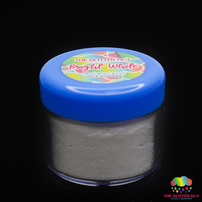 Iridescent Series Mica Powder - Bright White — The Glitter Guy