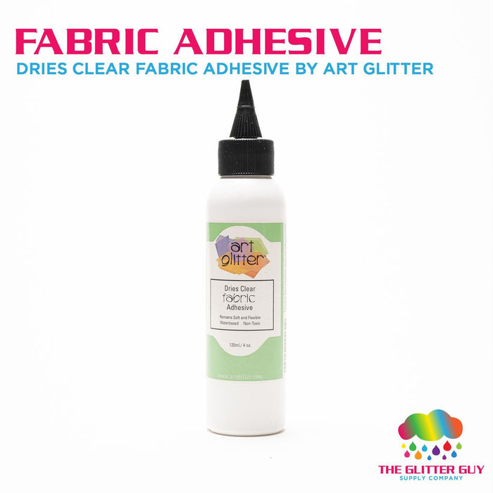 Art Glitter 2 Oz Fabric Dries Clear Adhesive | Adhesive from The Glitter Guy