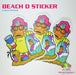 Beach D Sticker | Sticker from The Glitter Guy