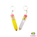 Fillable Pencil Keychain | Blanks from The Glitter Guy