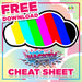 Hack'd Glitter Cheat Sheet | Digital Download from The Glitter Guy