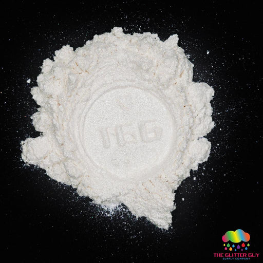 Iridescent Series Mica Powder - Flash White | Mica Powder from The Glitter Guy
