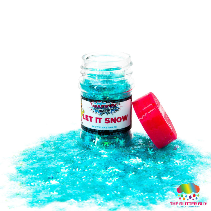 Let It Snow | Glitter Shape from The Glitter Guy