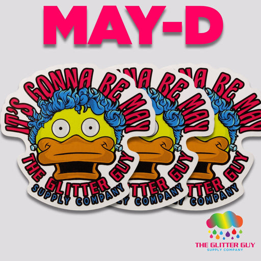 May D Sticker | Sticker from The Glitter Guy