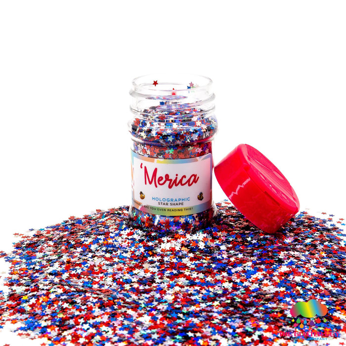 Merica | GLITTER SHAPE from The Glitter Guy