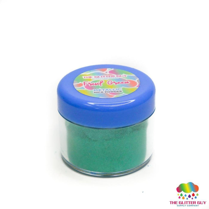 Metallic Series Mica Powder - Fruit Green | Mica Powder from The Glitter Guy