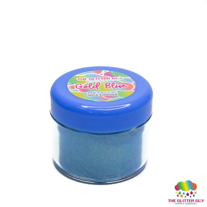 Metallic Series Mica Powder - Gold Blue | Mica Powder from The Glitter Guy