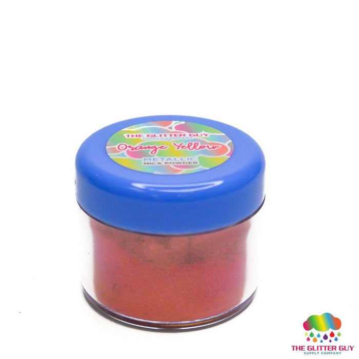 Metallic Series Mica Powder - Orange Yellow | Mica Powder from The Glitter Guy
