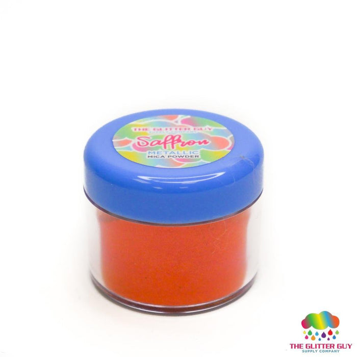 Metallic Series Mica Powder - Saffron | Mica Powder from The Glitter Guy