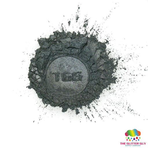 Metallic Series Mica Powder - Silver Grey | Mica Powder from The Glitter Guy