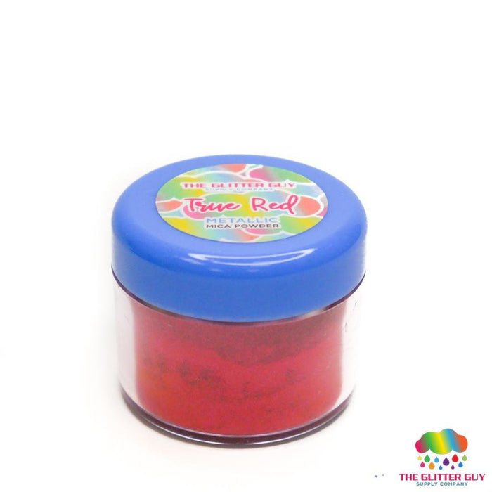 Metallic Series Mica Powder - True Red | Mica Powder from The Glitter Guy