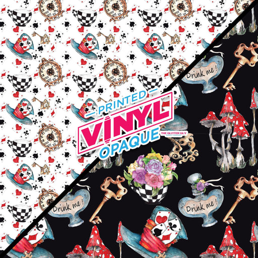 Printed Vinyl - Alice In Wonderland | Printed Vinyl from The Glitter Guy