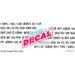 Printed Vinyl Pen Decals - Anxiety Quotes | Decals from The Glitter Guy