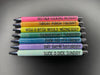 Printed Vinyl Pen Decals - Curse Words | Decals from The Glitter Guy