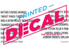 Printed Vinyl Pen Decals - Curse Words | Decals from The Glitter Guy