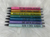 Printed Vinyl Pen Decals - Curse Words | Decals from The Glitter Guy