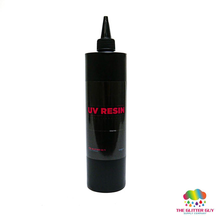 Professional Grade UV Resin 500g (17.63oz) Bottle | Uv Resin from The Glitter Guy