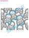 Skull Burst Design | Digital Download from The Glitter Guy
