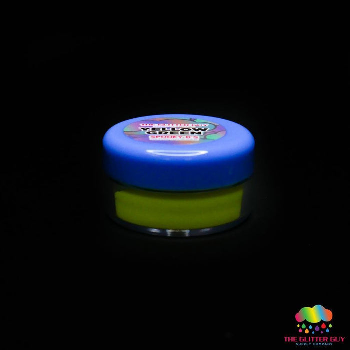 Spooky D's Glow Powder - Yellow 2 Green | Mica Powder from The Glitter Guy