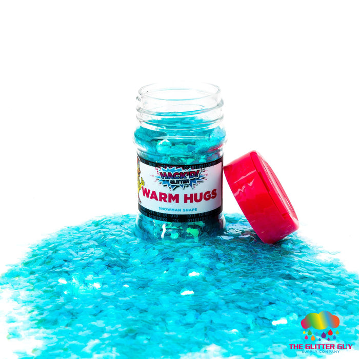 Warm Hugs | Glitter Shape from The Glitter Guy