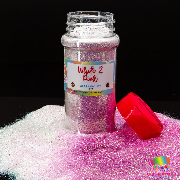 White 2 Pink | Glitter from The Glitter Guy